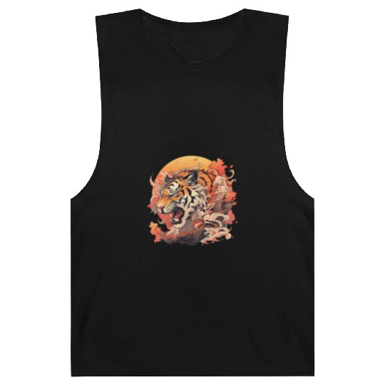 Tokyo Asia 80s Japanese Retro Tiger Barnard Tanks