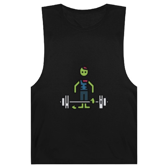 Deadlift Zombie Barnard Tanks