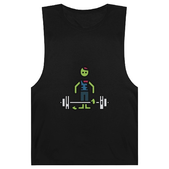 Deadlift Zombie Barnard Tanks