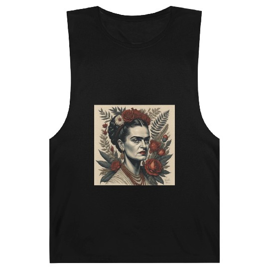 frida khalos Mug,Frida Khalo flower mug Barnard Tanks