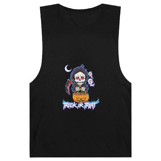 Trick or Treat Grim Reaper Barnard Tanks