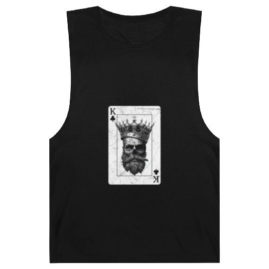 Card Game Gothic Halloween Poker Creepy Barnard Tanks