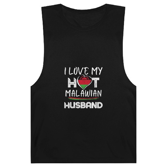 Funny Malawian Husband Proud Wife Barnard Tanks