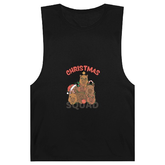 Capybara Christmas Tree Christmas Squad Capybaras Barnard Tanks