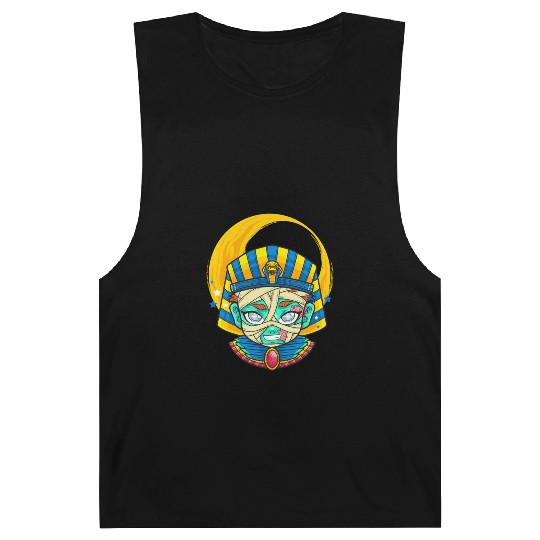 Halloween Cute Mummy Barnard Tanks