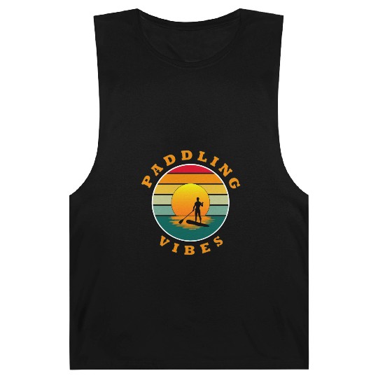 Paddling Vibes – Sun retro - Paddle Boarder Barnard Tanks