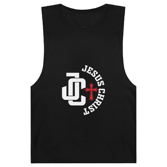 JC Love Jesus Christ Christian Christmas Barnard Tanks
