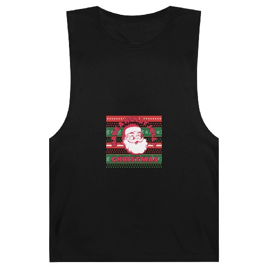 Have a Holly Jolly Christmas, vintage Barnard Tanks