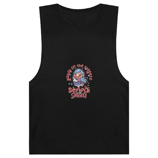 Kawaii on the streets, senpai in the sheets - Barnard Tanks