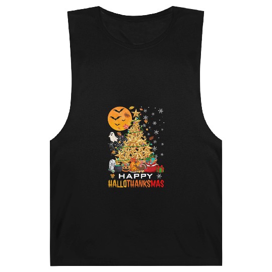 HAPPY HALLOTHANKSMAS CHRISTMAS THANKGIVING Barnard Tanks