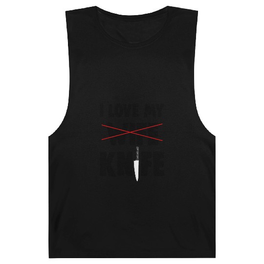 I Love My Wife Knife Barnard Tanks