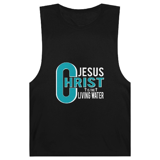Jesus Is The Living Water Christian Christmas Barnard Tanks