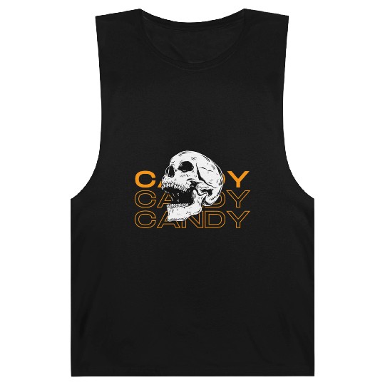 Candy Candy Candy Skull Barnard Tanks