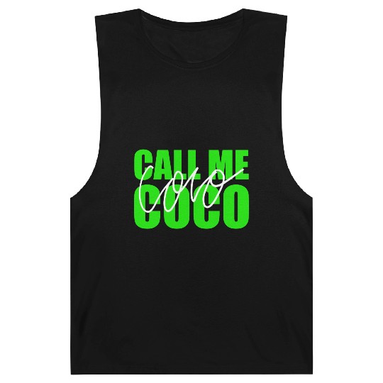 Call me coco green 2 Barnard Tanks