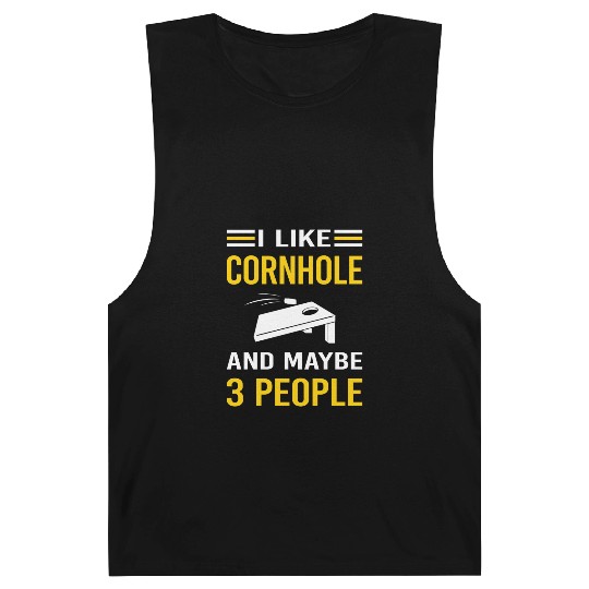 3 People Cornhole Barnard Tanks