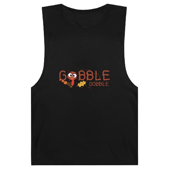 Thanksgiving Gobble Barnard Tanks Funny Turkey Graphic