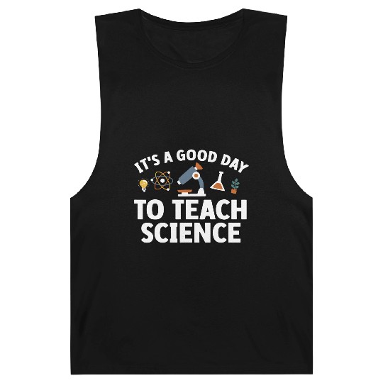 Funny Science Teacher Men Women Nerd Physics Teach Barnard Tanks
