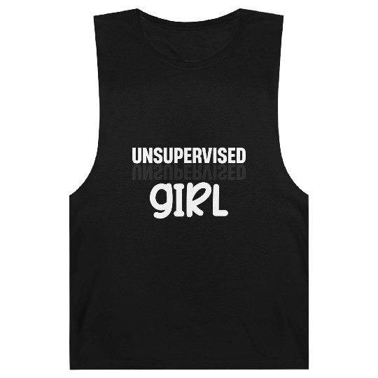 Unsupervised Girl Funny Flirting Humurous Barnard Tanks