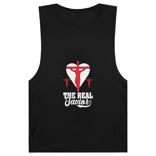 Jesus The Real Savior Love Jesus Christian Barnard Tanks