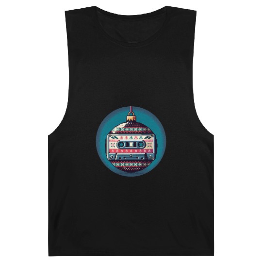 Retro Cassette Tape Christmas Ornament Barnard Tanks