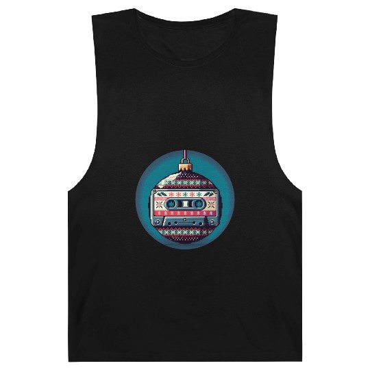 Retro Cassette Tape Christmas Ornament Barnard Tanks