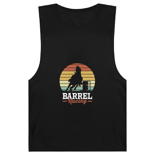 Retro Barrel Racing Barnard Tanks