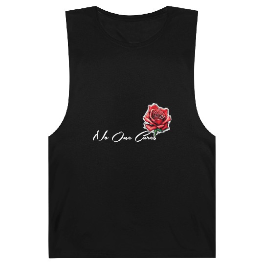 No One Cares Merch Barnard Tanks