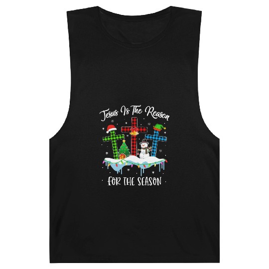Jesus Is The Reason For The Season Christian Barnard Tanks