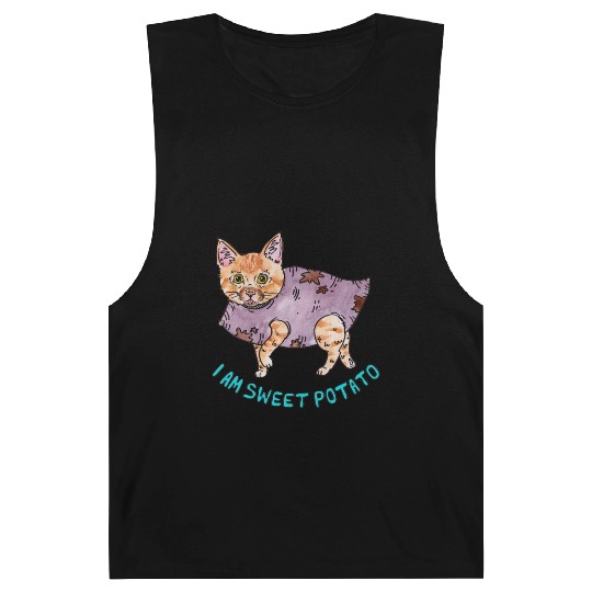 I am Sweet Potato Barnard Tanks
