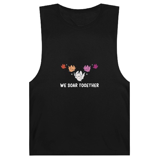 Lesbian - Lesbian Flag - Lesbian Pride Month Barnard Tanks