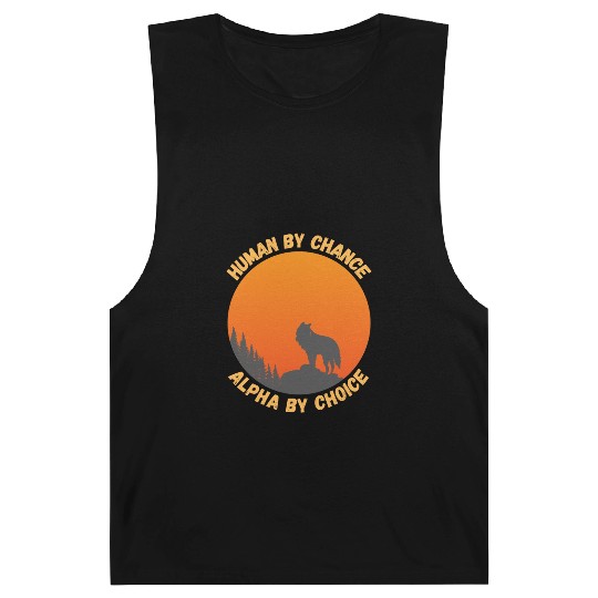 Human By Chance Alpha By Choice Alpha Wolf Barnard Tanks