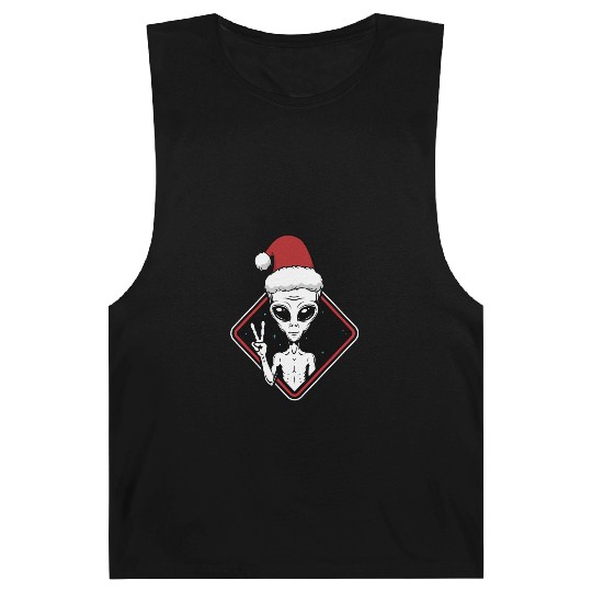 Alien Christmas Peace Barnard Tanks