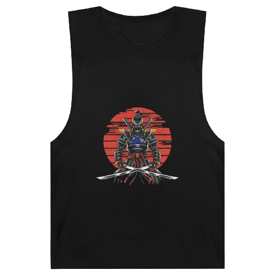 Japanese katana warrior Barnard Tanks