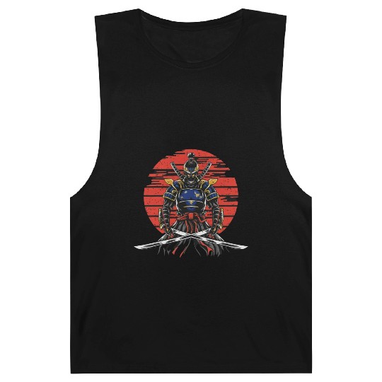 Japanese katana warrior Barnard Tanks