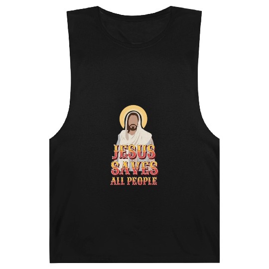 Jesus Saves All People Barnard Tanks