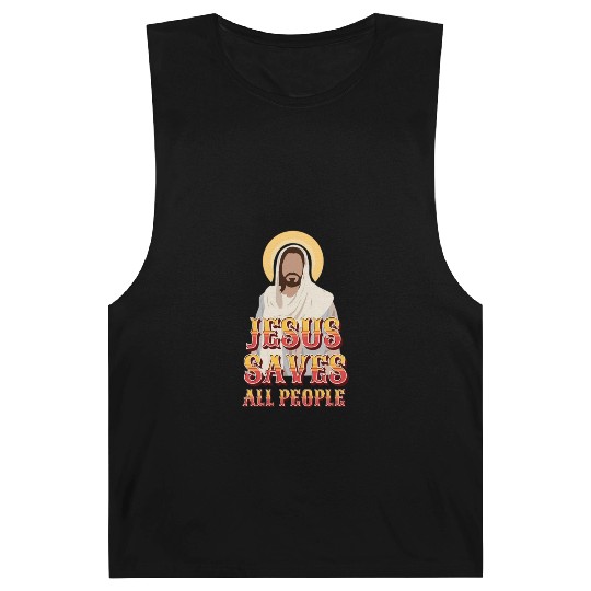 Jesus Saves All People Barnard Tanks