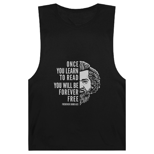 Frederick Douglass Inspirational Quote Once You Barnard Tanks