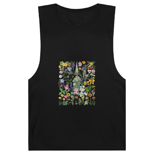 Botanical Wildflower Floral Gardening Barnard Tanks