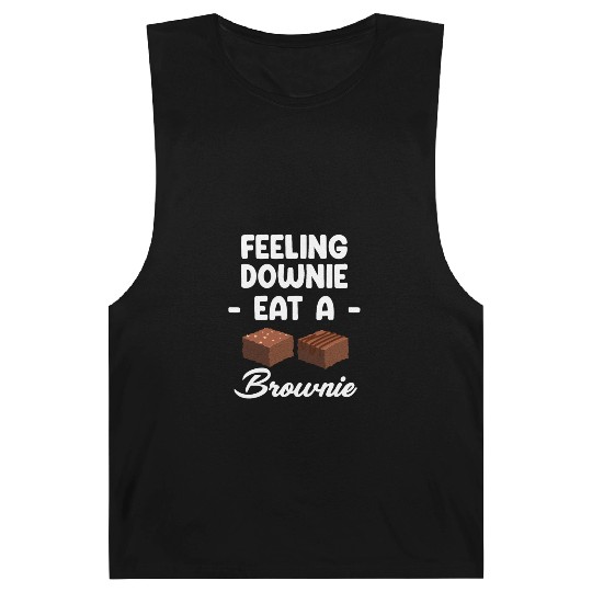 Feeling Downie Eat A Brownies Cookie Marshmallow Barnard Tanks
