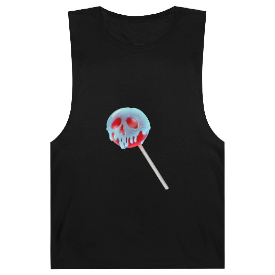 Poison Apple Halloween Candy Lollipop Barnard Tanks