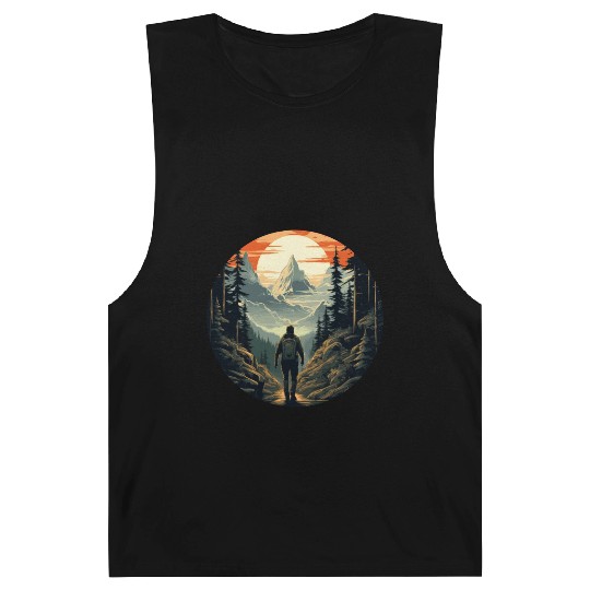 Forest nature trekking adventure Barnard Tanks