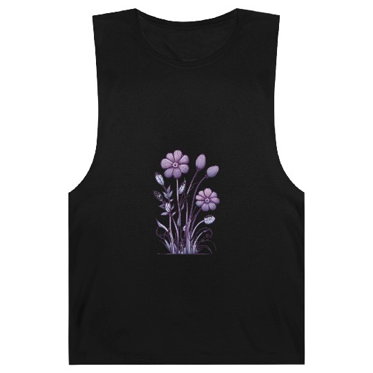 Lavender Majesty: A Tapestry of Orchids and Lilacs Barnard Tanks