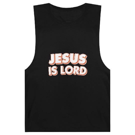 Jesus Is Lord Love Jesus Christian Christmas Barnard Tanks