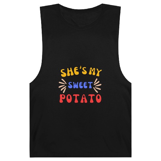 She's My Sweet Potato Barnard Tanks
