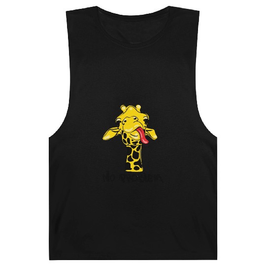 Nonchalant Giraffe: No PROBLEM Attitude Barnard Tanks