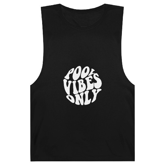 Pool Vibes Only Funny Swimming Pool Swim Team Barnard Tanks