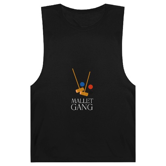 Lawn Game - Golf Croquet Player Barnard Tanks