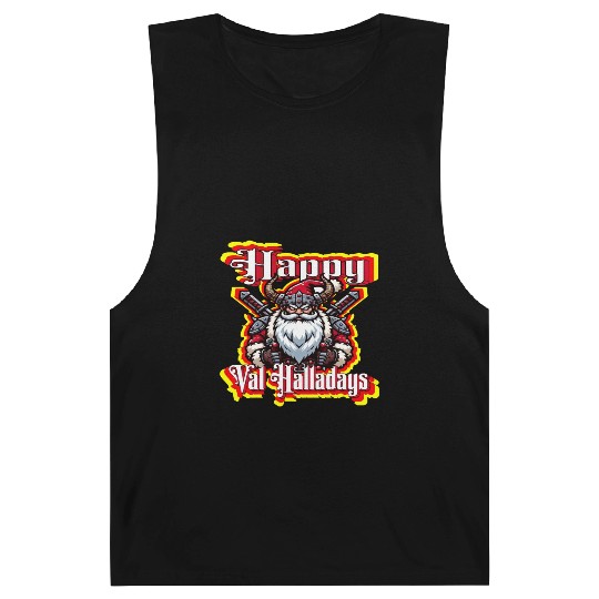 Viking Santa Happy Val Halladays Xmas Holidays Barnard Tanks