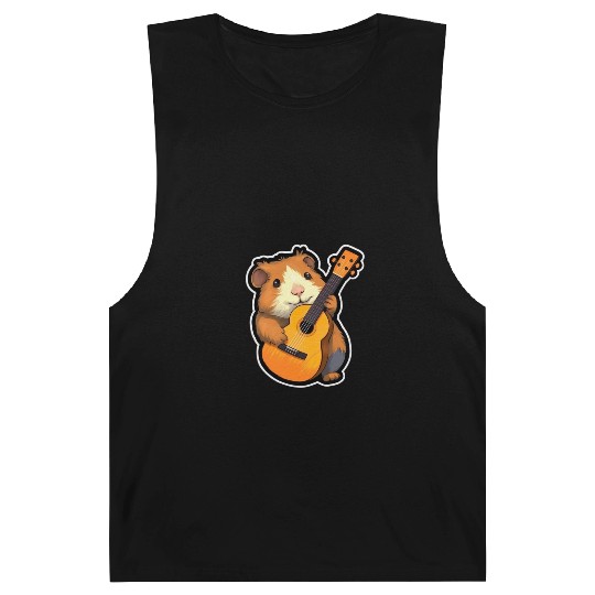 Guinea Pig with Guitar for a Guinea pig owner Barnard Tanks