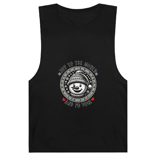 Family Christmas - Joy To The World And To You Barnard Tanks